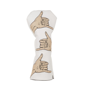 Finger 6 Gesture Driver Head Cover